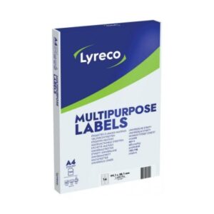 Lyreco Multiifuctionele Etiketten 99,1x38,1  Pak1400pcs