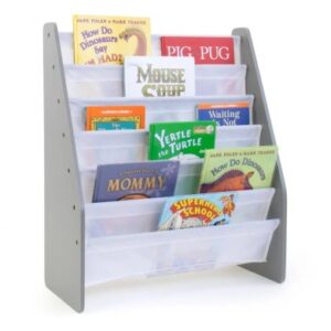 Inspire Supersized Boekenrek Grijs/Wit